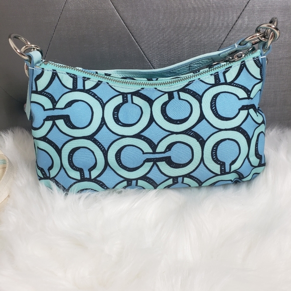 Coach handbag blue - Picture 10 of 16